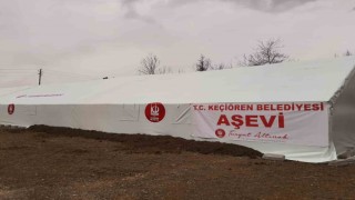 Keçiören Belediyesi deprem bölgelerine iftar çadırı kurdu