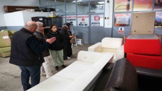 Keçiören Belediyesinden 500den fazla aileye ev eşyası desteği