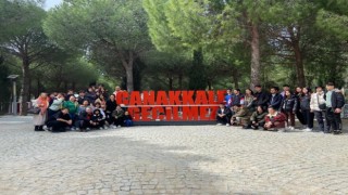 Keçiörenli gençler Çanakkalede