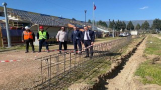 Kemalpaşa Stadında yenileme çalışmaları başladı