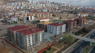 Kentsel dönüşüm örneği gösteren Elazığda konutlar hızla yükseliyor