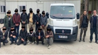 Kırklarelinde 46 kaçak göçmen yakalandı