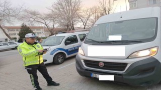 Kırklarelinde okul servislerine denetim