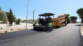 Kırsal Mahalle yollarında iyileştirme çalışması