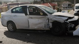 Kızılağaç kavşağında kaza: 4 yaralı