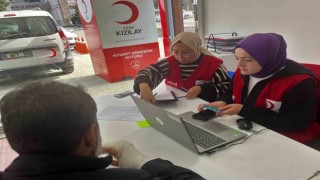 Kızılaydan afetzedelere 70 milyon değerinde alışveriş kartı