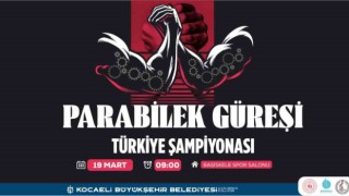 Kocaeli Para Bilek Güreşi Türkiye Şampiyonasına ev sahipliği yapıyor