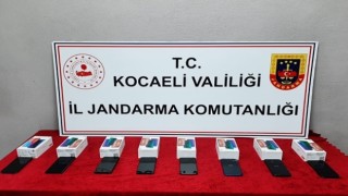 Kocaelide 8 adet kaçak telefon ele geçirildi