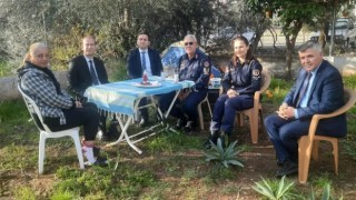 Köyceğizde şehit ailelerine vefa ziyareti