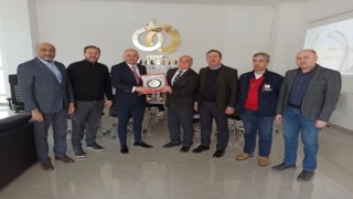 Kütahya 30 Ağustos OSBden Özotraça teşekkür plaketi