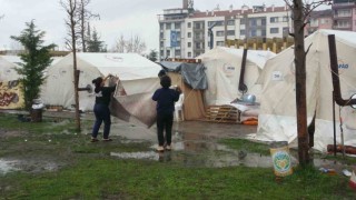 Malatyada sağanak yağış etkili oldu