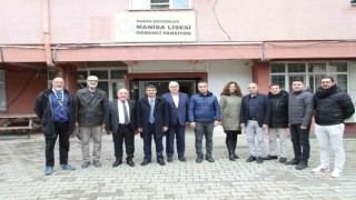 Manisa Lisesinden Başkan Çelike teşekkür