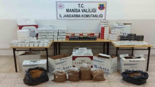 Manisada 3 farklı işyerine kaçak tütün operasyonu