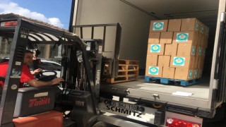 Manisadan 2 bin gıda kolisi afetzedeler için yola çıktı
