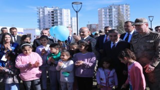 Mardinde depremzede çocuklar hem güldü hem öğrendi