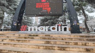 Mardinde Mart ayının son gününde kar yağışı sürprizi