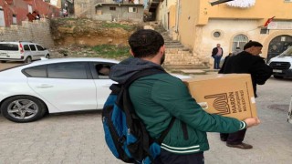 Mardinde tespit edilen 50 bin aileye gıda kolisi dağıtımına başlandı