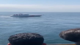 Marmara Denizinde feribottan atlayan yolcuyu Sahil Güvenlik kurtardı