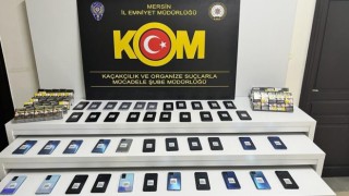 Mersinde kaçakçılıkla mücadele
