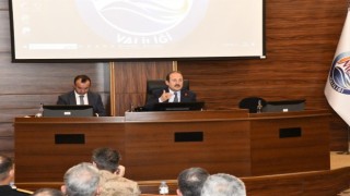 Mersinde Vali Pehlivan başkanlığında seçim güvenliği toplantısı yapıldı