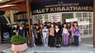Millet Kıraathanesi Kütüphaneler Haftasında öğrencileri ağırlıyor