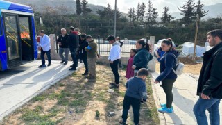 Mobil Diş Kliniği depremzedelere hizmet vermeye başladı