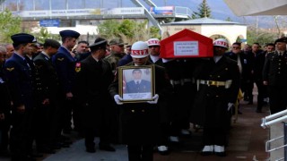 Motosikletle kaza yapan astsubay son yolculuğuna uğurlandı
