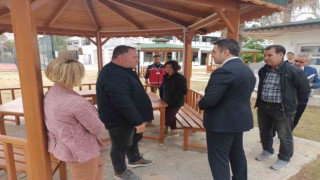 Müdür Turan, depremzedelerin acılarına ortak oldu