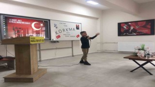 Mudurnuda istiklal şairi anıldı