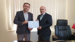 Müezzin Kayyım Bekir Daneye Başarı Belgesi