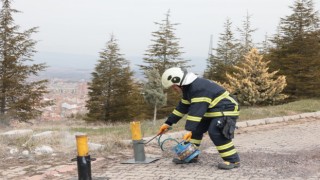 Nevşehirde Ramazan için top atışı yapıldı