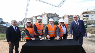Nilüferde Dr. Refik Saydam Sağlıkçılar Parkının temeli atıldı