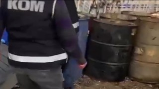 Nizipte 2 bin 500 litre kaçak akaryakıt ele geçirildi