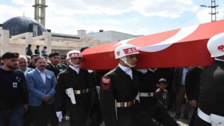 Nusaybinde vefat eden Kıbrıs Harekatı Gazisi törenle defin edildi