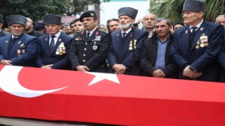Trabzon’un Of ilçesinde Kore gazisi son yolculuğuna uğurlandı