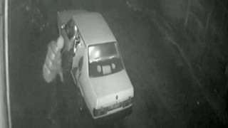 Önce otomobili ardından 100 bin liralık döküm malzemesini çaldı