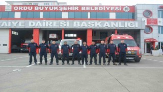 Ordu İtfaiyesi Şanlıurfa için seferber oldu