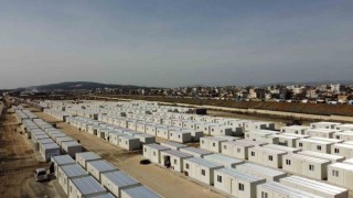 Osmaniyede aileler konteyner kente yerleşmeye başladı