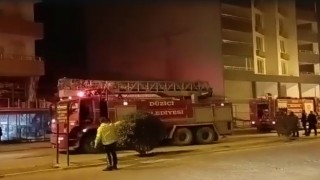 Osmaniyede iş yerinde yangın