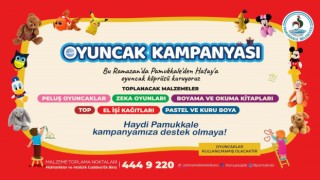 Pamukkale Belediyesinden oyuncak kampanyası