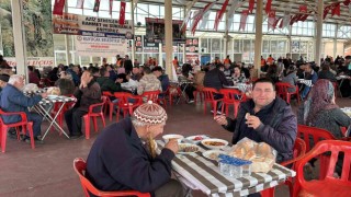 Pamukörende şehitler için keşkek hayrı düzenlendi