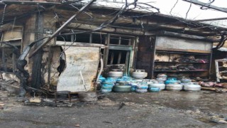 Patlayan trafo bakkal dükkanında yangın çıkardı: 1 ölü