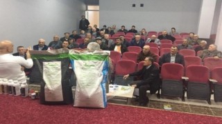 Pazaryerinde çiftçiler bilgilendirildi