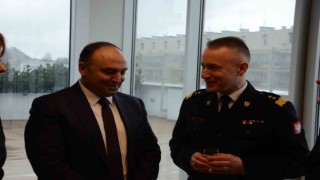 Polonyalı arama-kurtarma ekibi Türkiyenin Varşova Büyükelçiliğinde ağırlandı