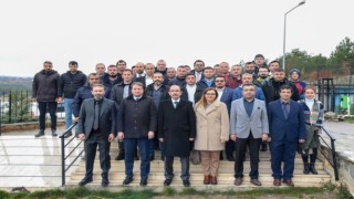 Rektör Beydemir deprem bölgesine giden gönüllü personelle buluştu
