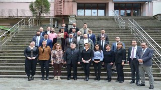 Rektör Özölçerden birimlere ziyaret