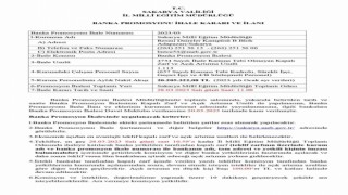 Sakarya İl Milli Eğitim, bin 113 personeli için banka promosyonu ihalesine çıkıyor