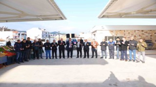 Salihlide Kurtuluş Çarşısı ve Pazaryeri hizmete açıldı