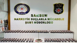 Samsunda 28 bin 298 uyuşturucu hap ele geçirildi: 2 kişi tutuklandı