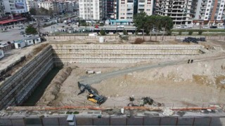 Samsunda 700 milyonluk şehir kütüphanesinin yüzde 8i tamamlandı